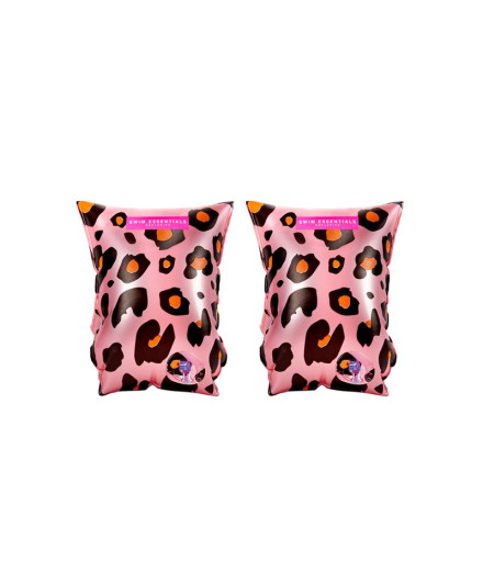 Manguitos Swim Essentials Rose Gold Leopard 0-2 años