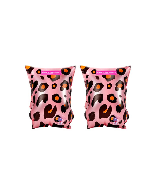 Manguitos Swim Essentials Rose Gold Leopard 0-2...