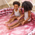 Piscina hinchable Swim Essentials Gold Pink Leopard 150 cm
