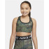 Sujetador deportivo Nike Dri-FIT Swoosh Niña Green