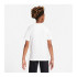 Camiseta de manga corta Nike Sportswear Niño White