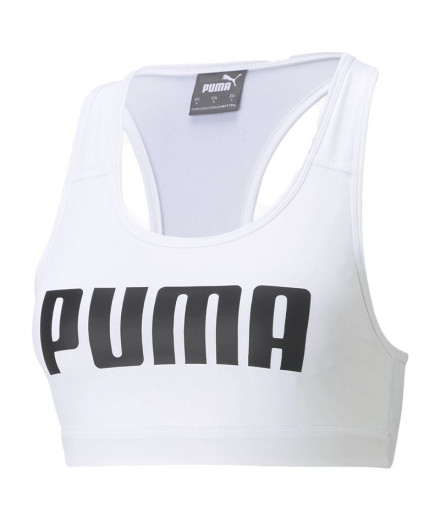 Sujetador deportivo de Fitness Puma Mid Impact 4Keeps Br...