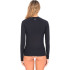 Lycra de surf Hurley One and Only Solid Mock Mujer BK