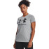 Camiseta de manga corta Uner Armour Sportstyle Mujer Grey