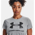 Camiseta de manga corta Uner Armour Sportstyle Mujer Grey