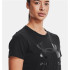 Camiseta de manga corta Uner Armour Sportstyle Mujer Bk