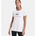 Camiseta manga corta Under Armour Tech Solid Logo Mujer Wh