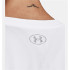 Camiseta manga corta Under Armour Tech Solid Logo Mujer Wh