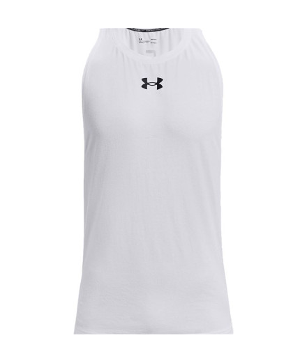 Camiseta manga corta Under Armour Baseline Hombre White