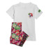 Conjunto camiseta y mallas adidas Marimekko Niña Wh