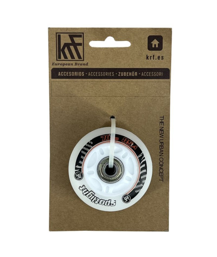 Ruedas de luces KRF Spotlight LED 70 mm 85A Azul