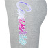 Mallas Converse Script Glitter High Rise Biker Girl Grey