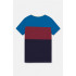 Camiseta F.C.Barcelona Tricolor Escudo Barça Junior