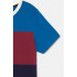 Camiseta F.C.Barcelona Tricolor Escudo Barça Junior