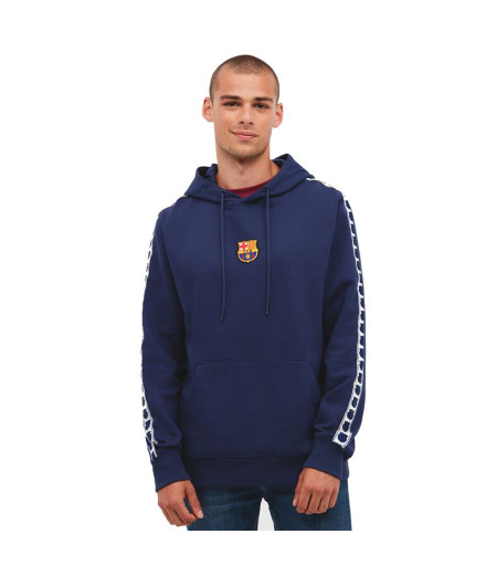 Sudadera Fútbol F.C.Barcelona escudo Barça Marino