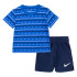 Conjunto Nike Kids Swoosh Stripe Bebé BL
