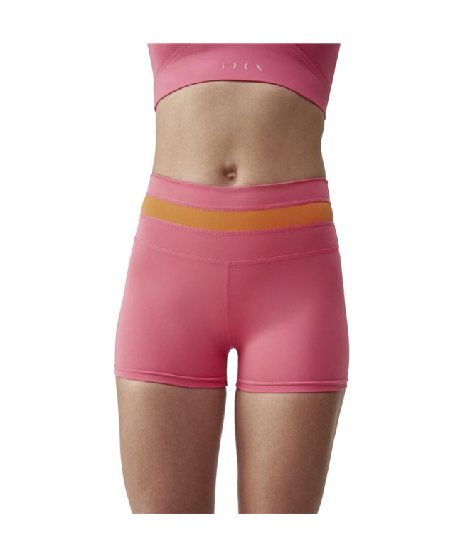 Mallas cortas Born Living Yoga Iris Power Pink