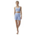 Mallas cortas Born Living Yoga Urdhva Forever Blue