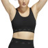 Sujetador de fitness adidas Aeroknit Mujer Bk