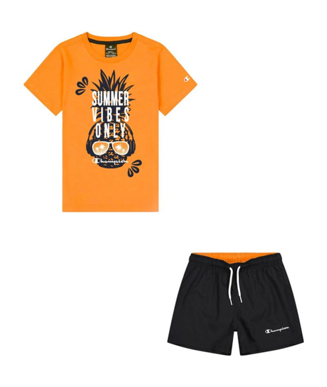 Set Champion Infantil Orange