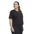 Camiseta adidas AeroReady Studio Loose Cropped Black