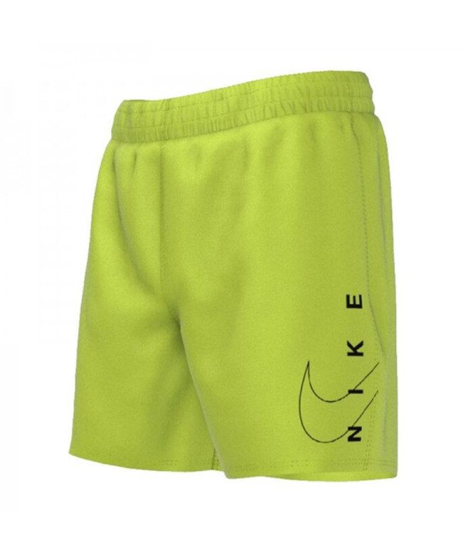 Bañador Nike 4" Volley Niño Amarillo