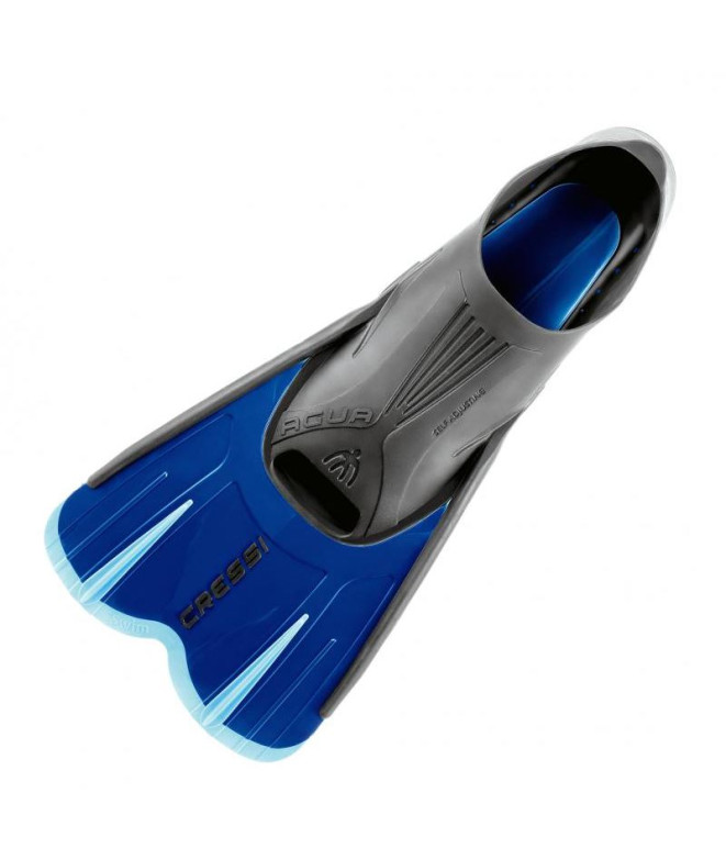 Aletas de Snorkel Cressi Sub Agua Short Azul
