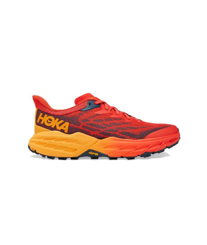 Zapatillas de trail Hoka Speedgoat 5 Hombre Rojo
