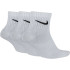 Calcetines de Fitness Nike Everyday Lightweight Ankle