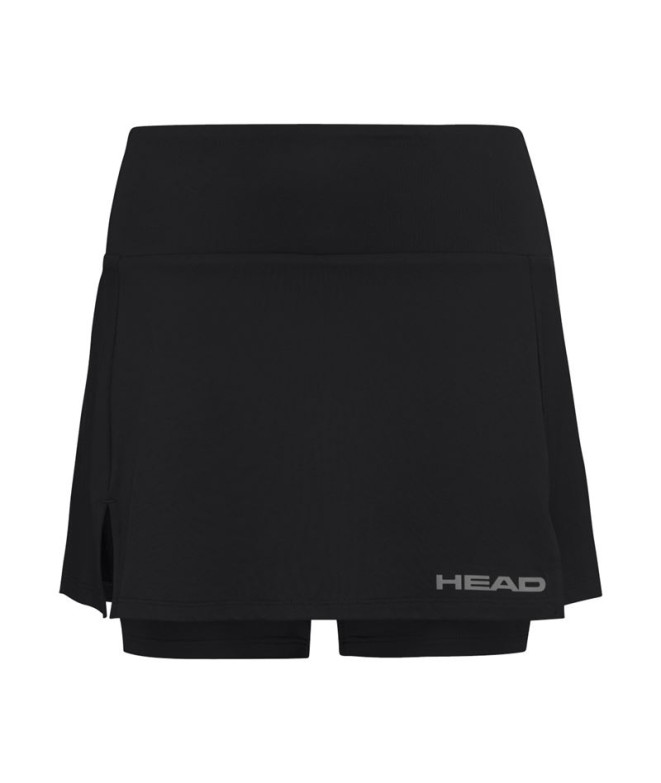 Falda de tenis Head Club Basic Skort Mujer BK