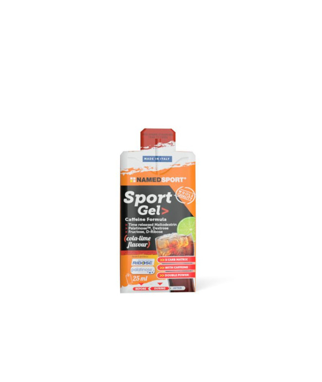 Gel Cola Lime NamedSport 25ml