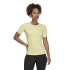 Camiseta de manga corta adidas Techfit Training Mujer Yellow