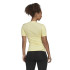 Camiseta de manga corta adidas Techfit Training Mujer Yellow