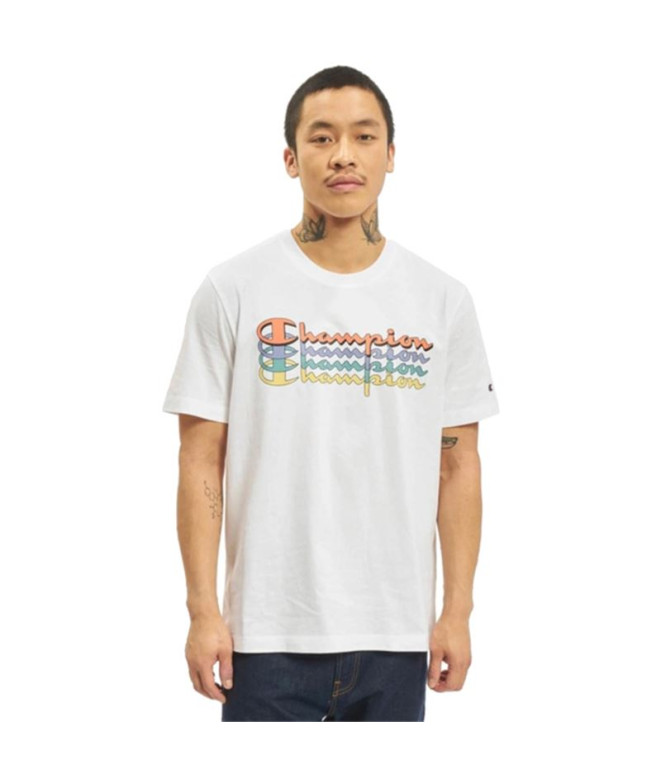 Camiseta Champion Crewneck Hombre White