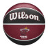 Balón de baloncesto Wilson NBA Tribute Miami Heat Rojo