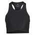 Top adidas Yoga Studio Wrapeed Rib Mujer Black