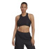 Top adidas Yoga Studio Wrapeed Rib Mujer Black