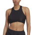 Top adidas Yoga Studio Wrapeed Rib Mujer Black