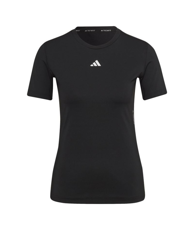 Camiseta adidas Techfit Mujer BK