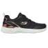 Zapatillas Skechers Skech-Air Dynamight Mujer Black Mesh / Rose Gold Trim