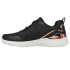 Zapatillas Skechers Skech-Air Dynamight Mujer Black Mesh / Rose Gold Trim