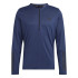 Camiseta adidas Training 1/4-Zip Hombre Blue