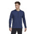 Camiseta adidas Training 1/4-Zip Hombre Blue