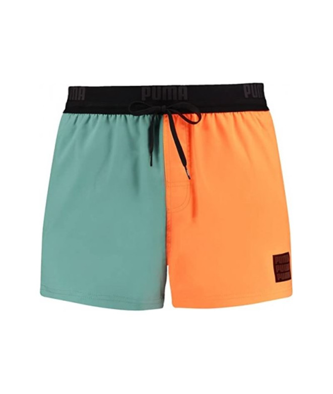 Bañador Puma Swim Hombre Gr/Or estampado