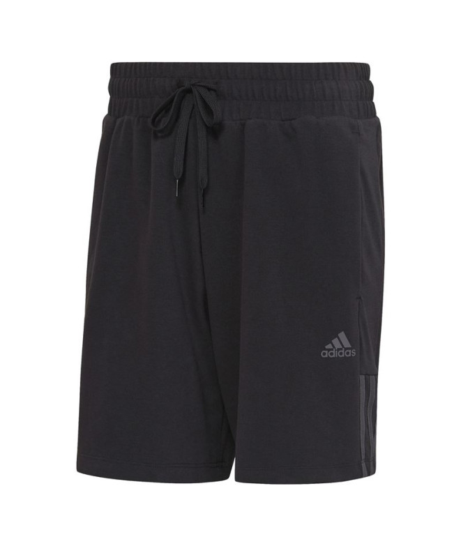 Pantalones de yoga adidas Aeroready Hombre Black