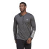 Camiseta Manga Larga adidas T365 Hombre Grey