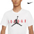 Camiseta Jordan Air Wordmark Hombre White