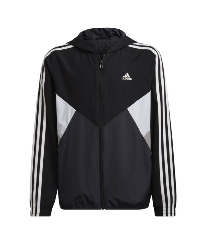 Chaqueta adidas Coupe-Vent Colorblock Infantil BK