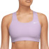 Sujetador deportivo Nike Swoosh Mujer Lilac