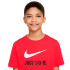 Camiseta Nike Sportswear Just Do It Swoosh Niño Red